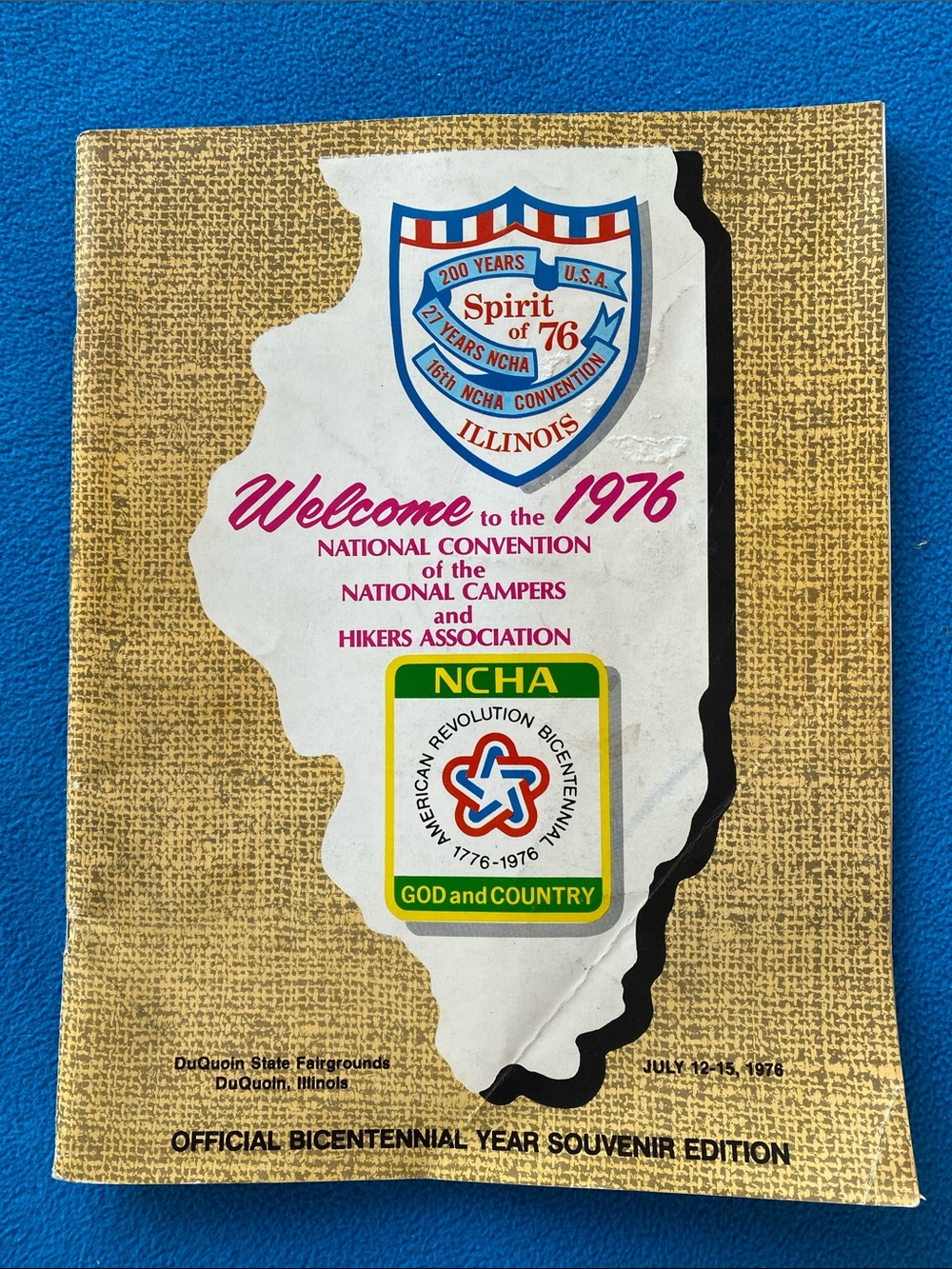 Vintage NCHA Souvenir Program 1976